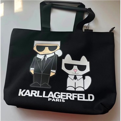 Модная и универсальная сумка-шопер KARL LAGERFEL*D ОРИГИНАЛ!