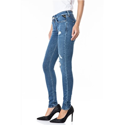Vaquero skinny fit New Luz - Azul