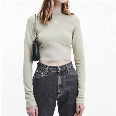 Calvin Klein - Camiseta - caqui