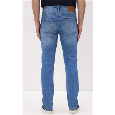 Джинсы F411-0178R l.blue