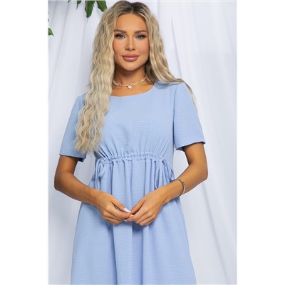 Платье Цветы Лета (голубое) П13057-18М