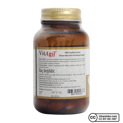 Allergo VitAgil Gold Биотин 5000 мкг 60 капсул
