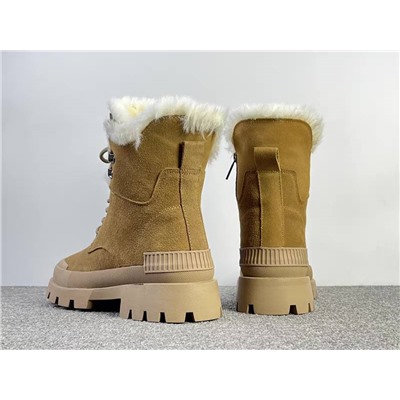 Женские замшевые ботинки на меху Bade*n 👞  Экспорт в Россию
