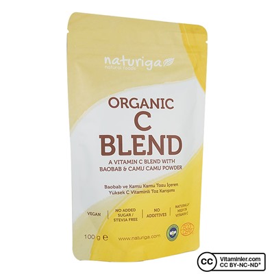 Органическая смесь Naturiga с витамином С 100 гр