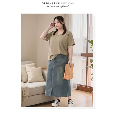 Футболка для девушек Plus Size