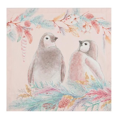 Набор салфеток Этель Pink magic, 40×40 см - 4 шт., хлопок, саржа