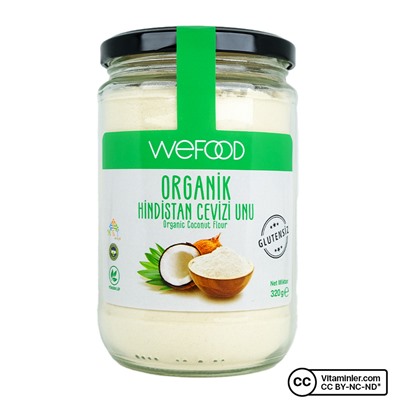 Органическая кокосовая мука Wefood 320 гр
