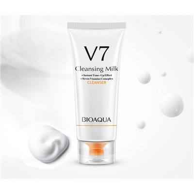 Пенка для умывания семь витаминов V7 Bioaqua