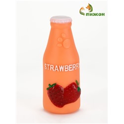Игрушка пищащая "Strawberry" для собак, латекс, 13см