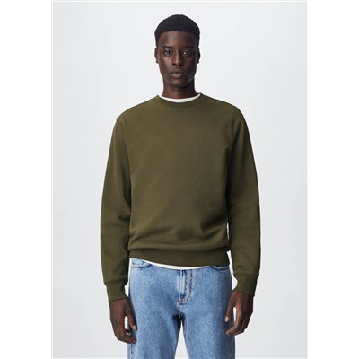 Sudadera felpa algodón -  Hombre | MANGO OUTLET España