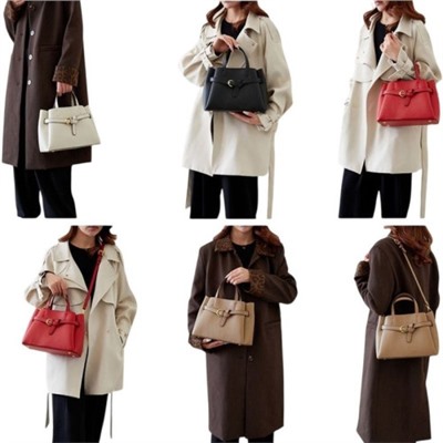 Женская кожаная сумка 9267 BEIGE