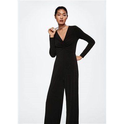 Mono detalle drapeado -  Mujer | MANGO OUTLET España