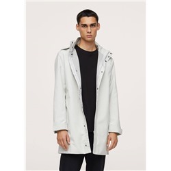 Parka impermeable transpirable -  Hombre | MANGO OUTLET España