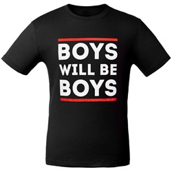 Футболка "Boys Will Be Boys" артикул 70200.30