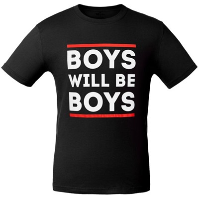 Футболка "Boys Will Be Boys" артикул 70200.30