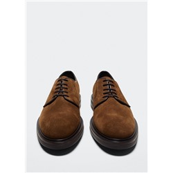 Zapato blucher serraje -  Hombre | MANGO OUTLET España