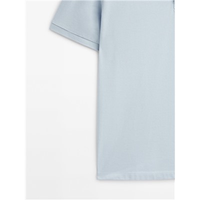 Polo piqué 100% algodón