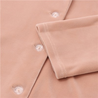 Костюм женский (рубашка и брюки) KAFTAN Plushy р. 48-50, бежевый