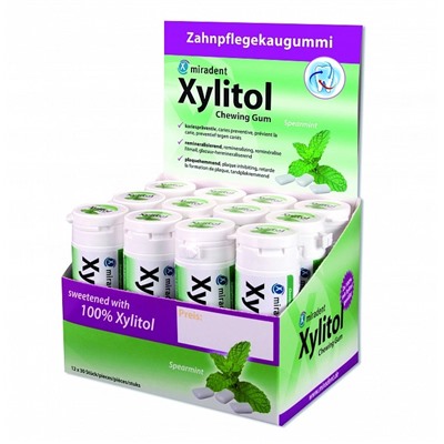 Жевательная резинка miradent Xylitol Мята