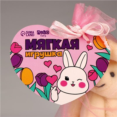 Мягкая игрушка в мешочке «Заяц», МИКС
