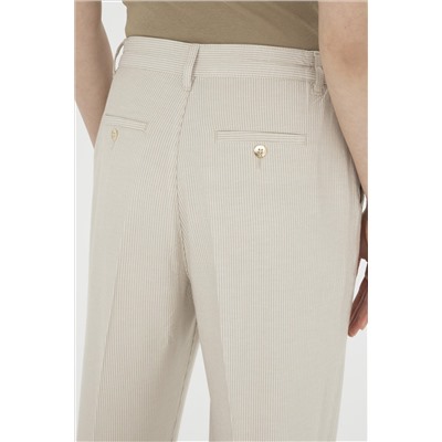 Женщина Open Khaki Kanvas Pants Stars