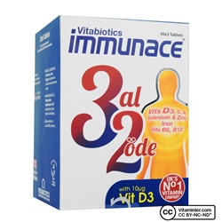 Vitabiotics Immunace 3 x 30 таблеток
