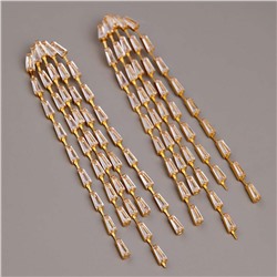 Серьги длинные на гвоздиках арт. 13 3461 (id 275382)