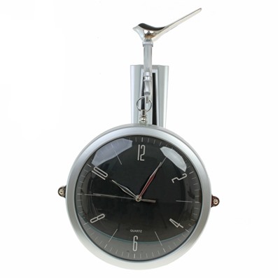 Часы настенные декоративные, L34 W24 H55 см, (2xАА не прилаг.)