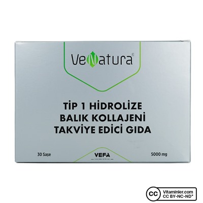 Venatura Тип 1 Гидролизованный рыбий коллаген 30 пакетиков