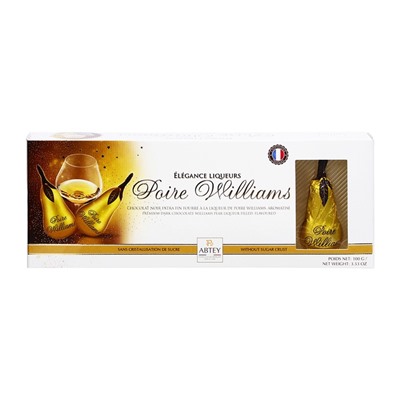 УЦЕНКА НАБОР Шоколад с ликером Poire Williams, ассорти, 100 г