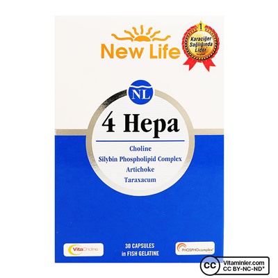 New Life 4 Hepa 30 мягких капсул