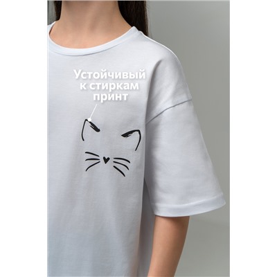 Футболка оверсайз для девочки Happyfox