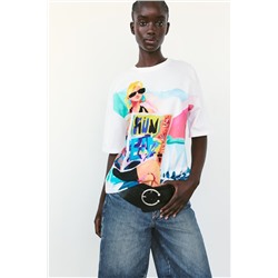 LOOSE FIT - ROUND NECK - NORMAL LENGTH - SHORT SLEEVES