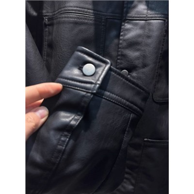 Кожаная куртка PULL BEA*R