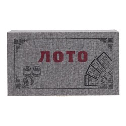 Игра настольная "Лото", L24 W13 H10 см