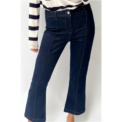 JEANS Z1975 MINI FLARE TIRO ALTO NERVIO CENTRAL