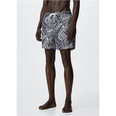 Bañador estampado -  Hombre | MANGO OUTLET España