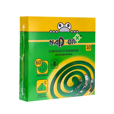 Спирали от комаров Nadzor, 10шт