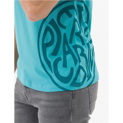 Blue Slim Fit Printed Bike Bike T -For
