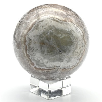 Шар из аметиста и агата, диаметр 92мм, 1129г