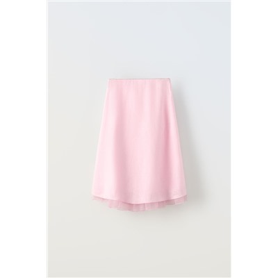 FALDA MIDI LINO