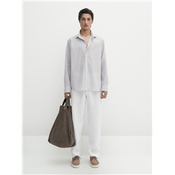 Camisa rayas regular fit