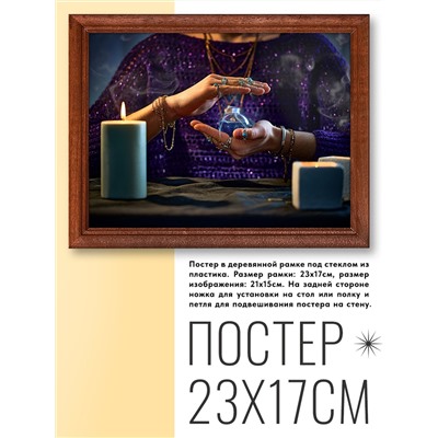 POSG-0040 Постер в рамке 23x17см Эликсир