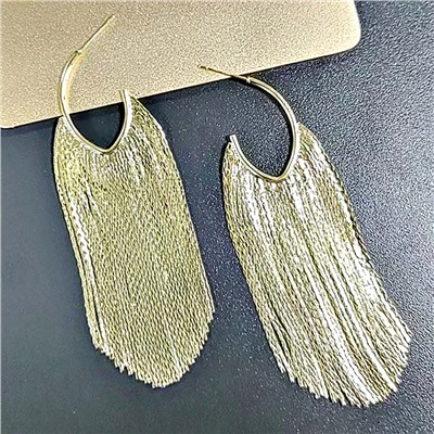 Серьги длинные на гвоздиках арт. 13 2925 (id 267805)