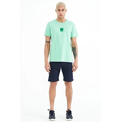 Мужская футболка стандартного кроя Bert Water Green — 88210 A11ER-88210