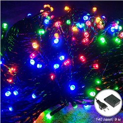 Гирлянда 9 м 140 LED 7 режимов / GT611 /уп 100/коробкаАКЦИЯ