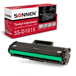 Картридж лазерный SONNEN (SS-D101S) для SAMSUNG ML2160-2168/SCX-3400/05-07, ВЫСШЕЕ КАЧЕСТВО, ресурс 1500 стр., 362435