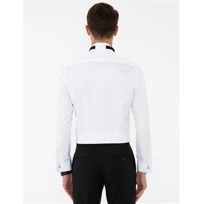 Рубашка для смокинга с белым Slim Fit