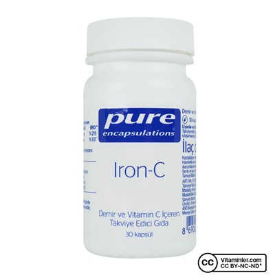 Pure Encapsulations Iron-C 30 капсул