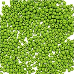 Бисер G крупный 6/0 матовый/ цв.хаки K09/ уп.450г/ фас.1уп.